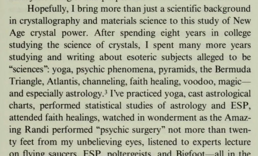 Kristaller - Den Ultimata Placebo Effekten